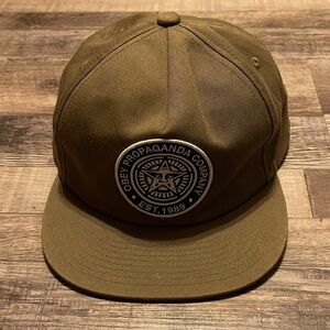 Vintage Obey Khaki Propaganda Company Hat